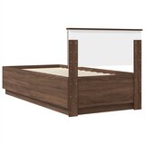  Krevetna konstrukcija Smeđi hrast 70 x 190 cm Konstruirano drvo | shoptok.hr