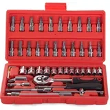 Set 1/4 nasadnih 46 delnih račen gedore