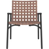  Vrtna stolica 2 pcs Smeđa 78 x 55,5 x 75,5 cm poliratan | shoptok.hr
