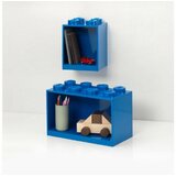 Lego police u obliku kocaka, dvodelni set, plava Cene