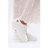 VINCEZA Women's Leather Sneakers On Platform Cijene