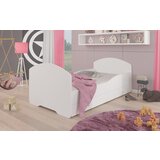 ADRK Otroka postelja PEPE PLACE z vzmetnico in predalom 160x80 cm - BELA | Shoptok.si