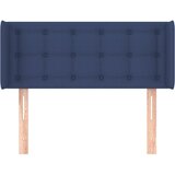  Uzglavlje s ušima plavo 83x16x78/88 cm od tkanine | shoptok.hr