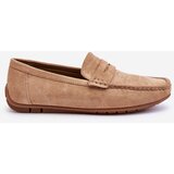 Boto marka niezdefiniowana Men's Suede Moccasins Beige Wesley | shoptok.hr