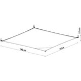  Sollux SL.0740 - LED plafonsko svetlo LUNA 6xG13/8,5W/230V 14x14 cm belo | Eponuda.com