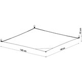  Stropna svetilka LUNA 4 bela, (21347986) | Shoptok.si