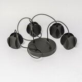  visilica na lanku GAMBIT 4xGU10/10W/230V, crne boje | Eponuda.com