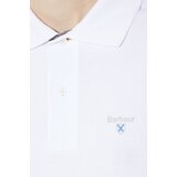 Barbour Pamučna polo majica Tartan Pique Polo boja: bijela, s aplikacijom, MML0012 | shoptok.hr