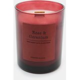 Sinsay Mirisna svijeća s dodatkom sojinog voska Rose and Geranium | shoptok.hr