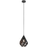 Eglo visilica Carlton 1 crna, zlatna | Eponuda.com