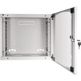 Logilink 19 wall mount rack 6U 540 x 450 mm, disassembled, W06F64G | ePonuda.com