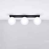  Stropna svetilka YOLI 3 črna, (21347779) | Shoptok.si