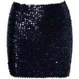 Cottelli Party - bleščeče krilo z bleščicami (črno) - M | Shoptok.si