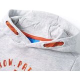  Dječja majica s kapuljačom siva prošarana i narančasta 92 | shoptok.hr