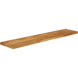 Stolna Mizna plošča z naravnim robom 160x20x3,8 cm trden mangov les, (21411571) | Shoptok.si