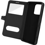 AVIZAR Zašcitna torbica iPhone 13 Pro Double Window in dvojni magnetni jezicek - crna, (20632468) | Shoptok.si