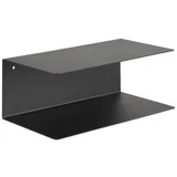 crna metalna polica Joliet širine 35 cm