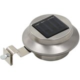  Vanjske solarne svjetiljke 6 kom LED okrugle 12 cm bijele | shoptok.hr