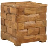  Stolica za Skladištenje s pohranom Smeđa 40 5 x 39 5 x 45 cm | shoptok.hr