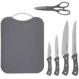 Set pribora za kuhinju, 6 Komada, Tamnosivo