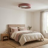  BRILAGI- LED plafonsko svetlo VELVET TWIST LED/24W/230V 4000K prečnik 55 cm ružičasta/krem | Eponuda.com