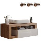 LC Mobili Moderna kupaonska visea komoda s umivaonikom HAMBURG 439030K-S110 Cijene