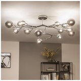  Brilagi - LED plafonski luster MISTEL 15xG9/3W/230V crni hrom/dimljeno | Eponuda.com