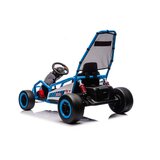 Lean Toys Gokart TORNADO z drift funkcijo – 24V, 2×150 W modra | Shoptok.si