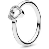 Pandora Puzzle Heart Frame prsten 196549CZ-52