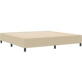  Okvir kreveta svijetlo zelene sive boje 200x200 cm od čvrste tkanine | shoptok.hr