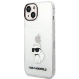 Karl Lagerfeld KLHCP14MHNCHTCT za iphone 14 plus prozorna silikonska zaščita - iml nft choupette | Shoptok.si