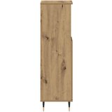  Kupaonski ormarić boja hrasta 30x30x100 cm konstruirano drvo | shoptok.hr