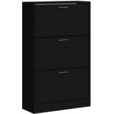  za cipele crna 63x24x103 cm konstruirano drvo | shoptok.hr