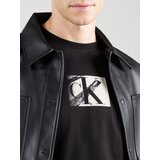 Calvin Klein Jeans Majica črna / bela | Shoptok.si