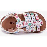 Boto Girls Children's Sandals Made Of Eco Leather Fruits Multicolor Mariana | Shoptok.si