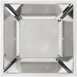  Stup saksija 2 pcs Srebrno 35 x 35 x 73 cm | Eponuda.ba