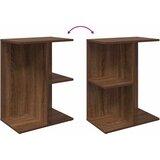  Noćni ormarići 2 kom smeđi hrast 46,5x29x61 cm | shoptok.hr