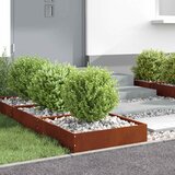  Ograda oko Travnjaka 6 pcs Rđa 50 x 50 x 13 cm | Eponuda.com
