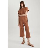 Defacto Regular Fit Ankle Length Trousers Cene