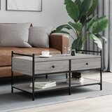 vidaXL Stolić za kavu boja hrasta 99x50x50 cm konstruirano drvo | shoptok.hr