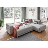 Miuform Svijetlo siva sklopiva/s prostorom za odlaganje kutna garnitura (s desnim kutom/u obliku slova L) Classy Sophie – | shoptok.hr