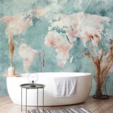  Foto tapeta - Delicate Map 250x175 Vodootporna | shoptok.hr