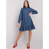 RUE PARIS Dress-RO-SK-ELB-01.54P-dark blue | shoptok.hr