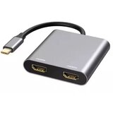 E-green Adapter USB 3.1 tip C (M) - 2 x HDMI | ePonuda.com
