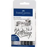 Faber-castell PITT umetnički markeri početnički set Hand Lettering sa olovkom i zarezačem - 9 kom Cene