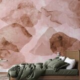  Foto tapeta - Pink terrazzo - minimalist background in marble watercolour pattern 147x105 Samoljepljiva | shoptok.hr