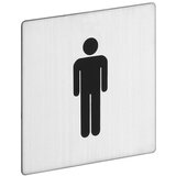 Kvadratni znak Muški WC 80 mm | shoptok.hr