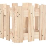  Vrtna sadilica s izgledom ograde 30x30x30 cm masivna borovina | Eponuda.ba