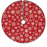 Butter Kings pamučni tepih ispod božićnog drvca Freezy Snowflakes, ø 130 cm Cijene