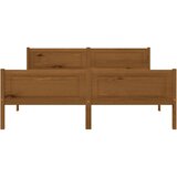  Okvir za krevet od masivne borovine boja meda 140 x 200 cm | shoptok.hr